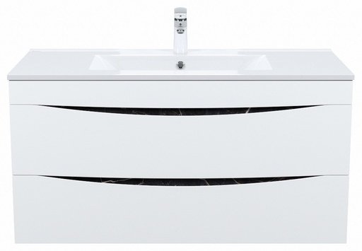 Тумба с раковиной IDDIS CLO10B0i95K, 100x50x45.5 см, белый