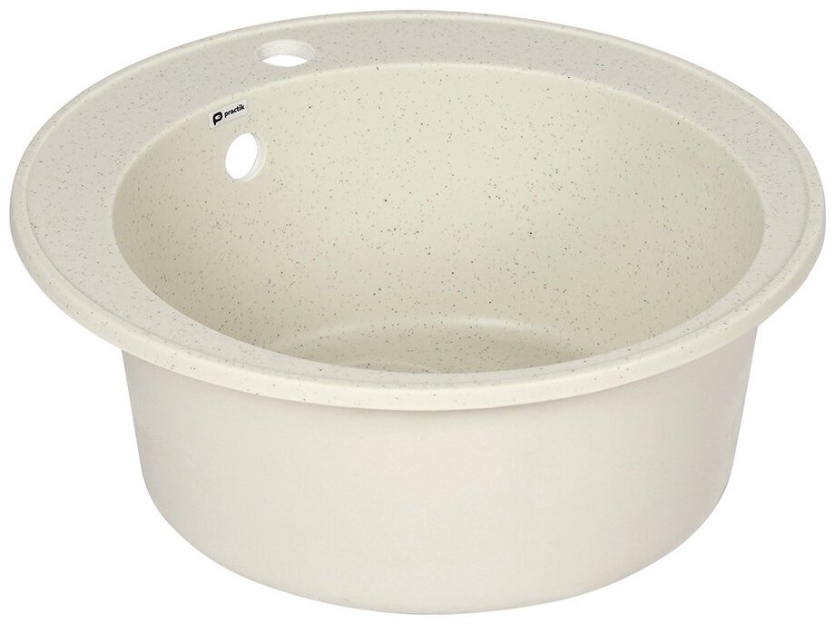 Кухонная мойка Practik PR-M 475-001 врезная 47.5х47.5х19.5 см, искусственный камень купить,0