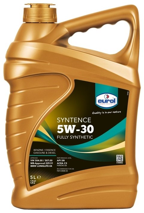 Моторное масло Синтетическое EUROL Syntence 5W-30 5 л