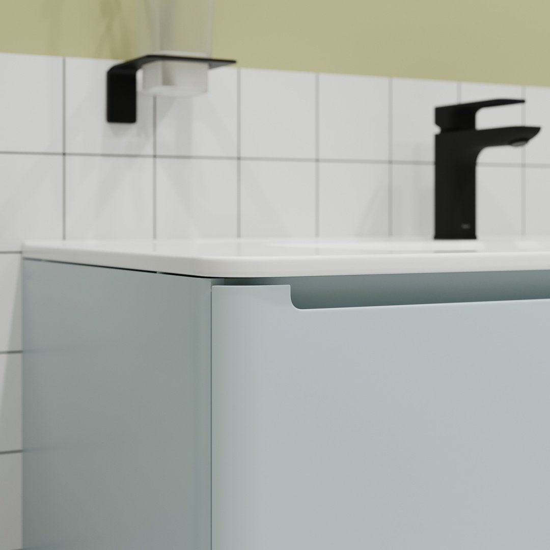 Тумба с раковиной Iddis EDI10B0i95K 100x50x46.2см голубой купить,NaN