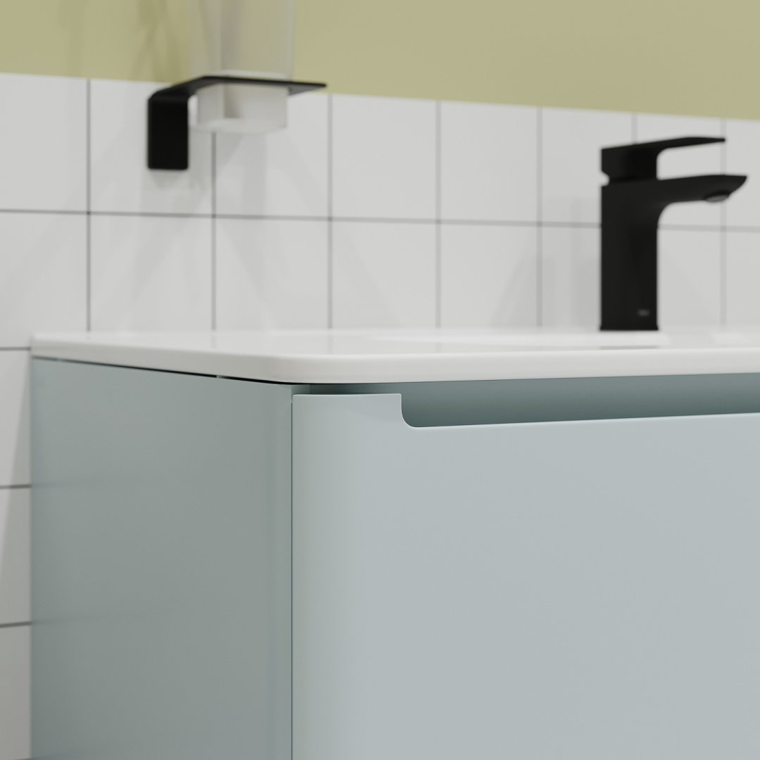 Тумба с раковиной Iddis EDI10B0i95K 100x50x46.2см голубой купить,NaN