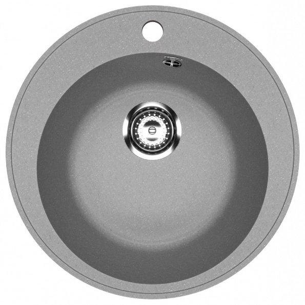Кухонная мойка Practik PR-M 475-003 врезная 48х48х20 см, искусственный гранит