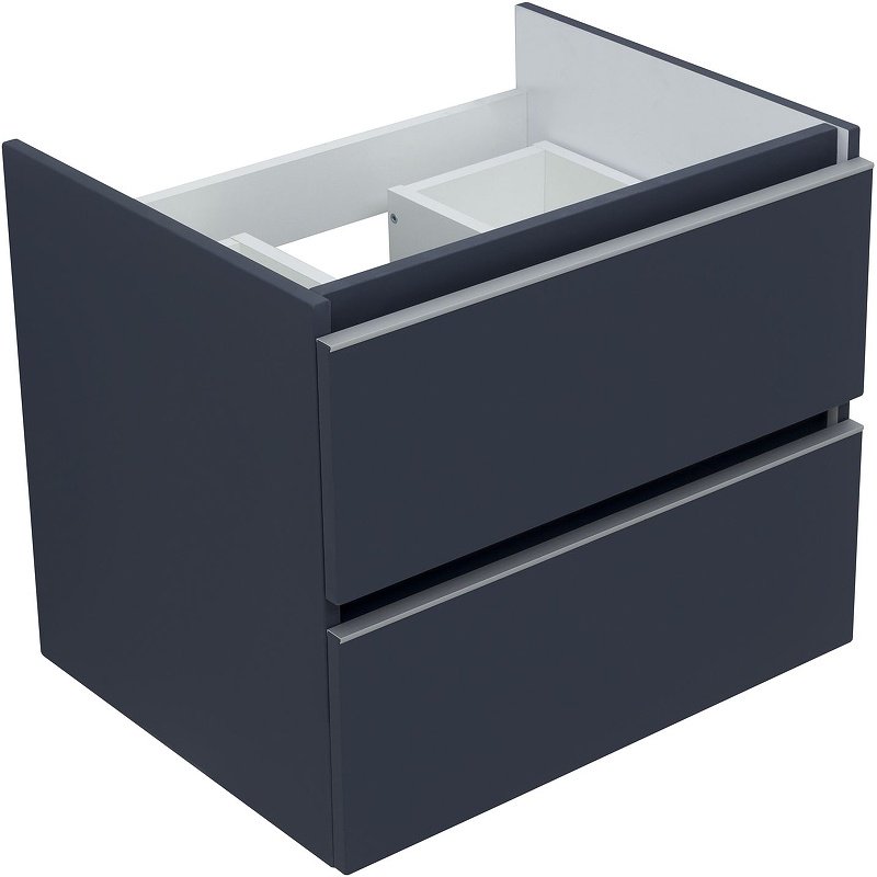 Тумба с раковиной KABINKA.KZ Вега 60 329589, 58.2x50.2x46.5 см, темно-серый