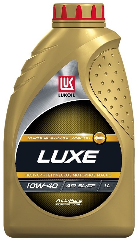 Моторное масло Полусинтетическое ЛУКОЙЛ LUXE 10W-40 1 л