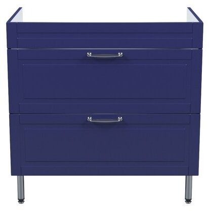 Тумба с раковиной IDDIS OXF80N0i95K, 80x60x45.5 см, синий