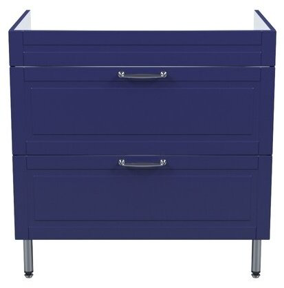 Тумба с раковиной Iddis OXF80N0i95K 80x60x45.5см синий купить,NaN