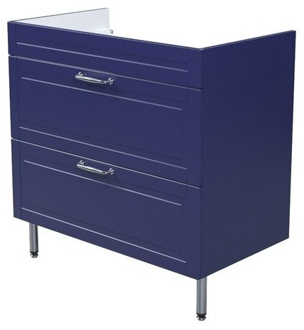 Тумба с раковиной Iddis OXF80N0i95K 80x60x45.5см синий купить,NaN