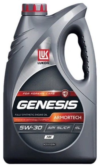 Моторное масло Моторное масло синтетическое ЛУКОЙЛ Gemesis Armortech HK 5W-30 4 л купить,NaN