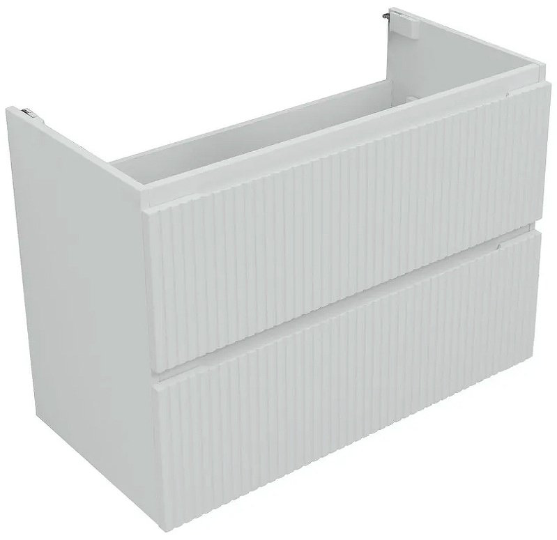 Тумба с раковиной Kabinka.kz Flat 90 335425 90x63.7x45.5см белый купить,NaN