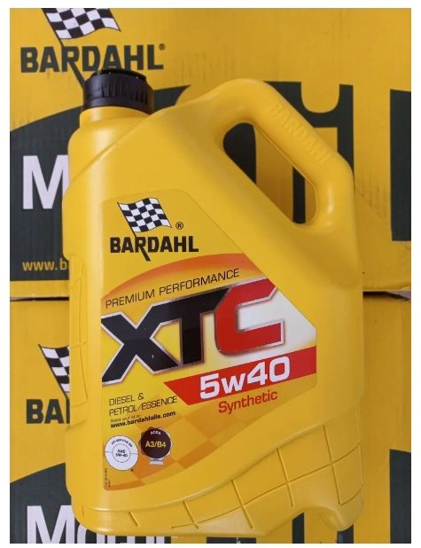 Моторное масло Полусинтетическое Bardahl XTC 5W-40 5 л купить,35800