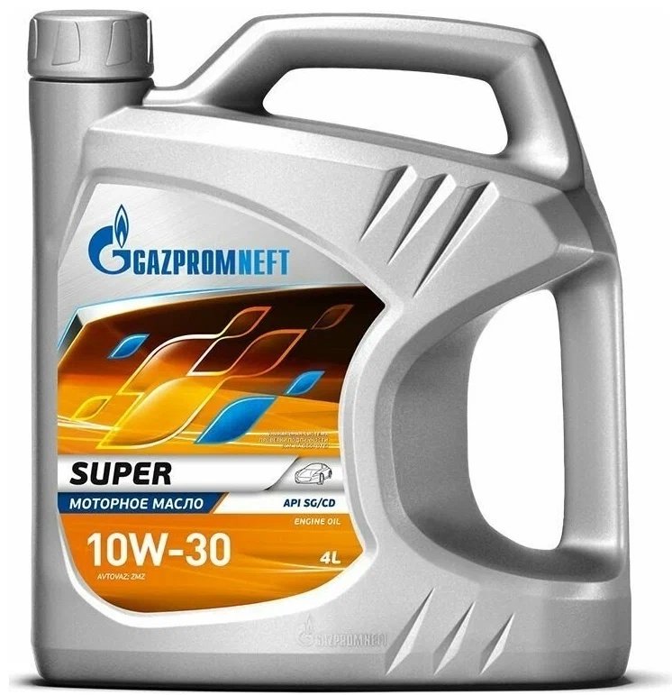 Моторное масло Полусинтетическое Gazpromneft Super 10W-40 4 л