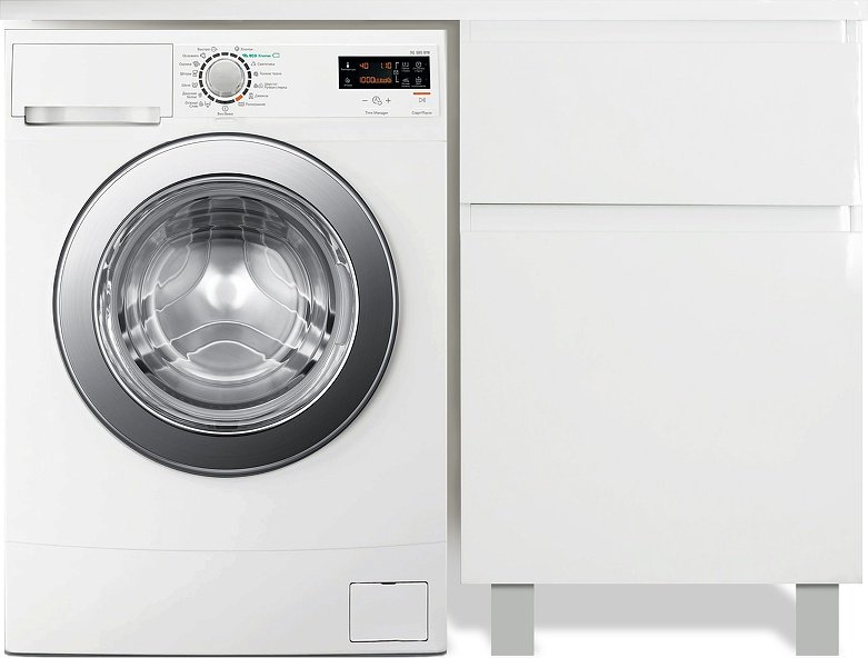 Тумба с раковиной KABINKA.KZ ФР-00001920, 120x86x48.2 см, белый