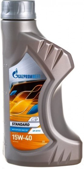 Моторное масло Минеральное Gazpromneft Standard 15W-40 1 л купить,NaN