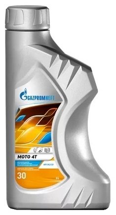 Моторное масло Минеральное Gazpromneft Moto Scooter 4T 30 1 л