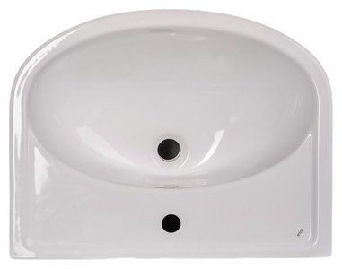 Тумба с раковиной KABINKA.KZ Адай, 59.2x82x29.6 см, белый