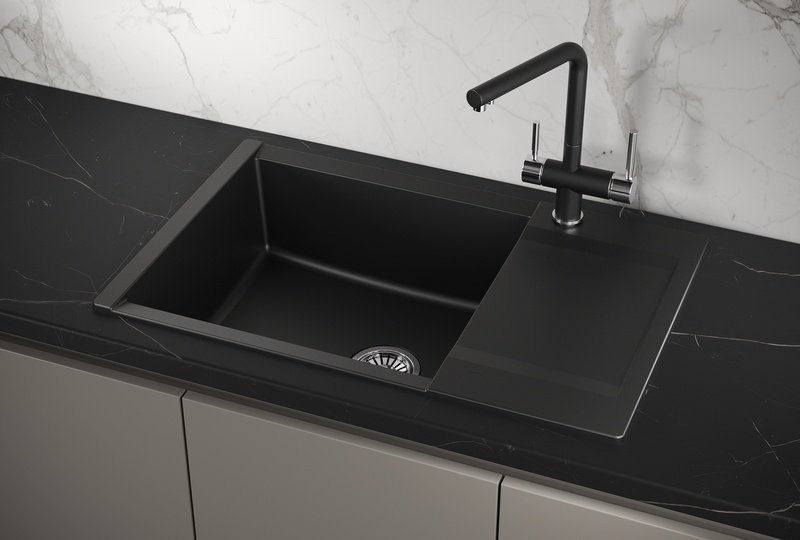 Кухонная мойка GRANULA ESTETICA ES-7807 врезная 78х50х20 см, кварцевый песок купить,305100