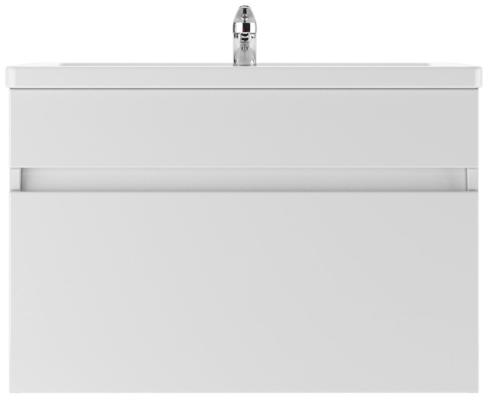 Тумба с раковиной KABINKA.KZ Maria 80 Классик, 76.8x50x43.7 см, белый