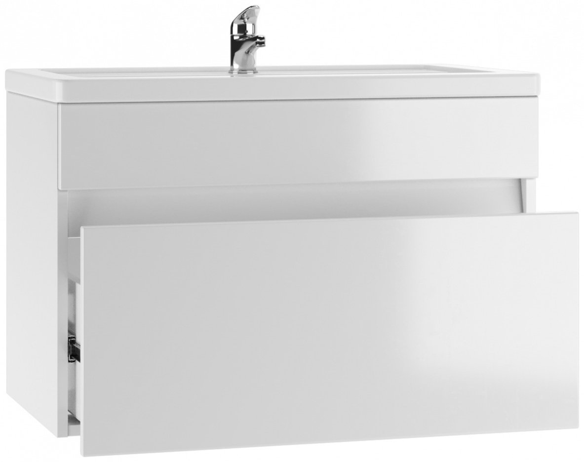 Тумба с раковиной KABINKA.KZ Maria 80 Классик, 76.8x50x43.7 см, белый