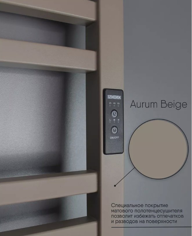 Полотенцесушитель Indigo электрический Attic, лесенка 50x80 см купить,NaN