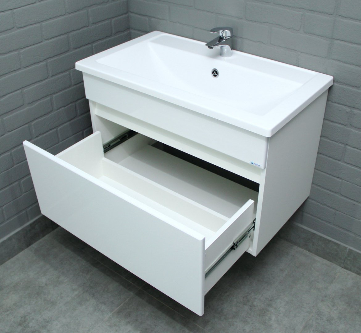 Тумба с раковиной Kabinka.kz Maria 80 Классик 76.8x50x43.7см белый купить,NaN