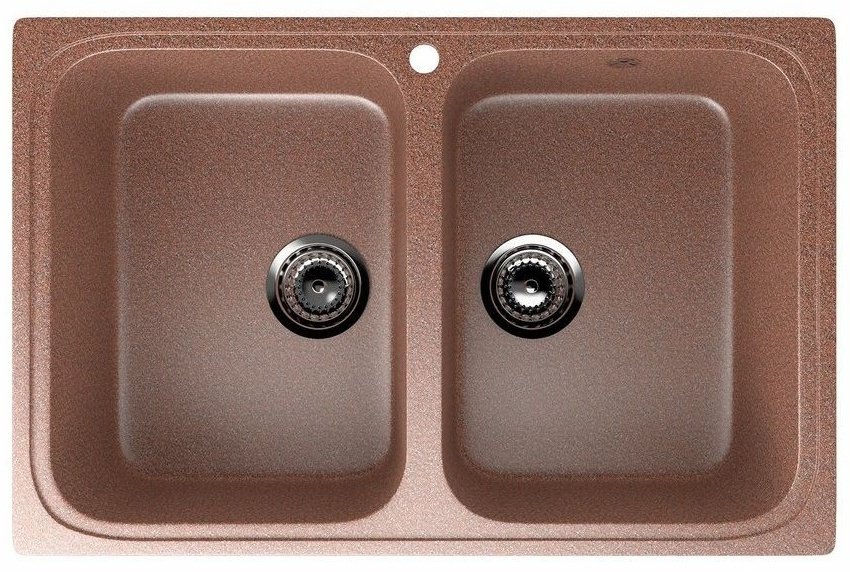 Кухонная мойка Ecology Stone ES-23 307 Терракот Brown купить,NaN
