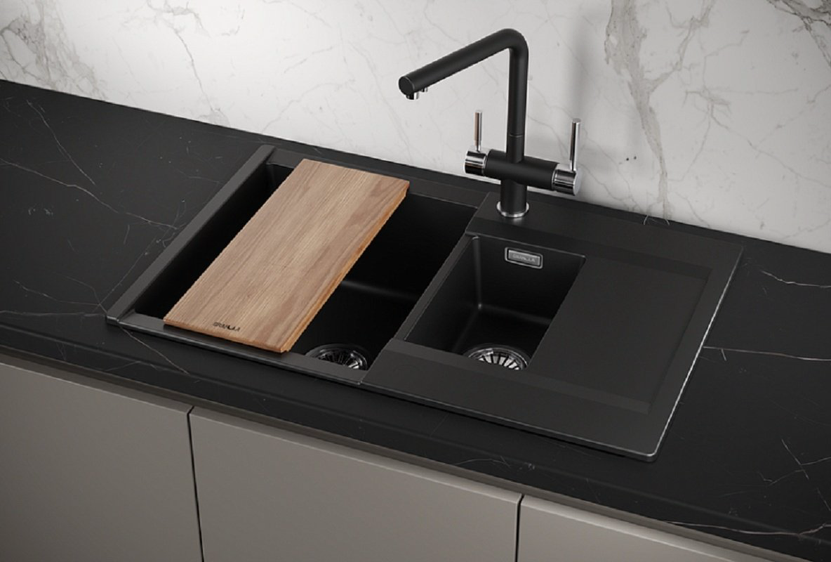 Кухонная мойка GRANULA ESTETICA ES-7808 врезная 78х50х22 см, искусственный камень купить,253000