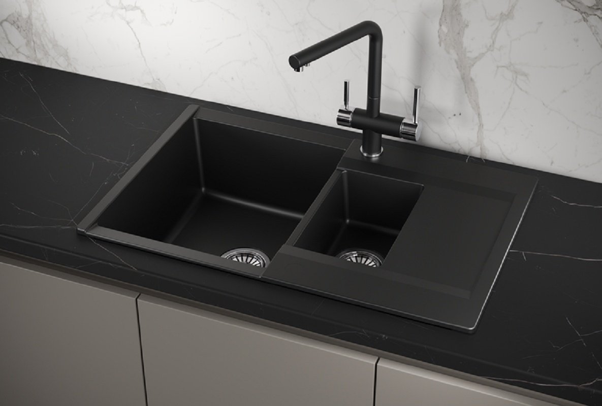 Кухонная мойка GRANULA ESTETICA ES-7808 врезная 78х50х22 см, искусственный камень
