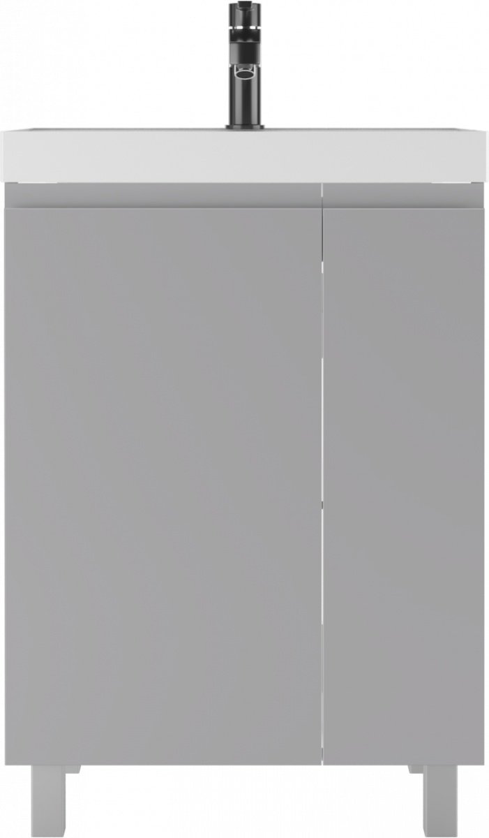 Тумба с раковиной Kabinka.kz Байтерек 58.8x82x44.5см светло-серый купить,NaN