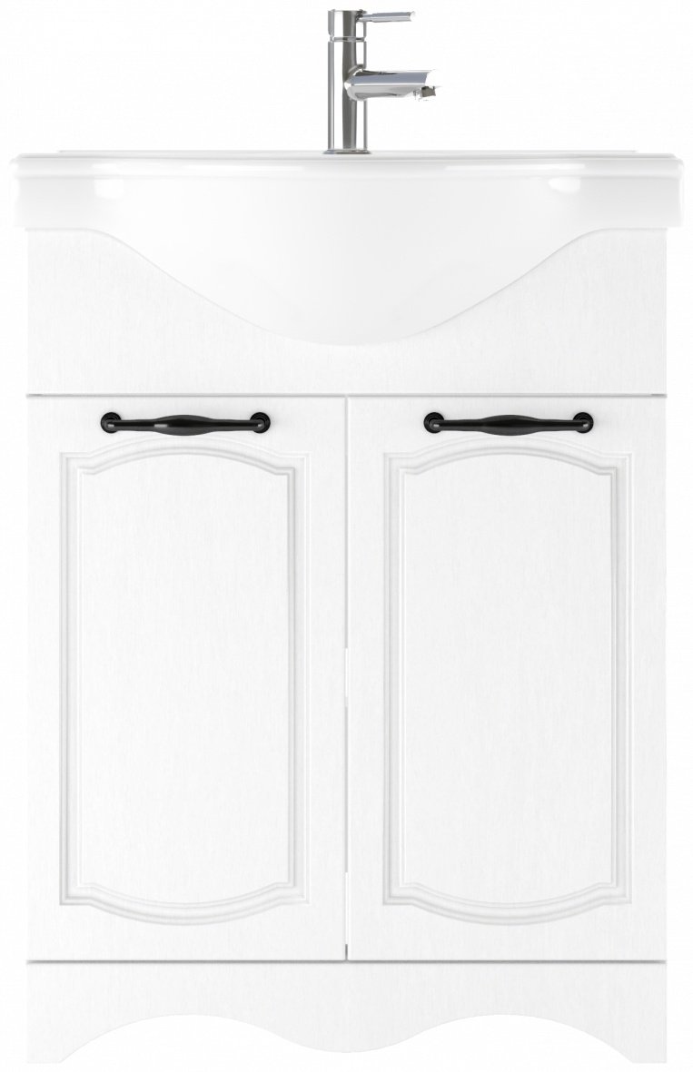 Тумба с раковиной KABINKA.KZ Байтерек, 62.4x83x29.8 см, белый