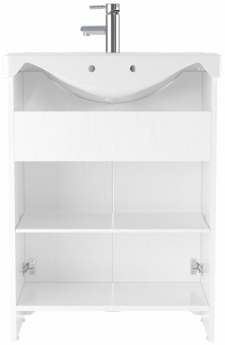 Тумба с раковиной KABINKA.KZ Байтерек, 62.4x83x29.8 см, белый