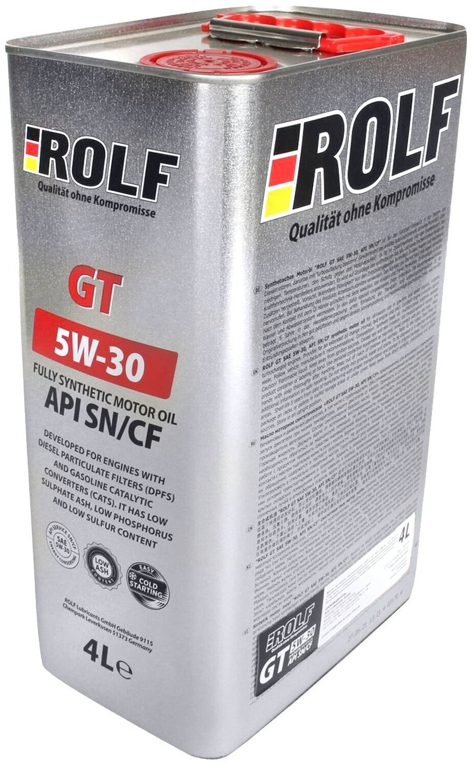 Моторное масло Синтетическое Rolf GT C3 5W-30 4 л купить,23700