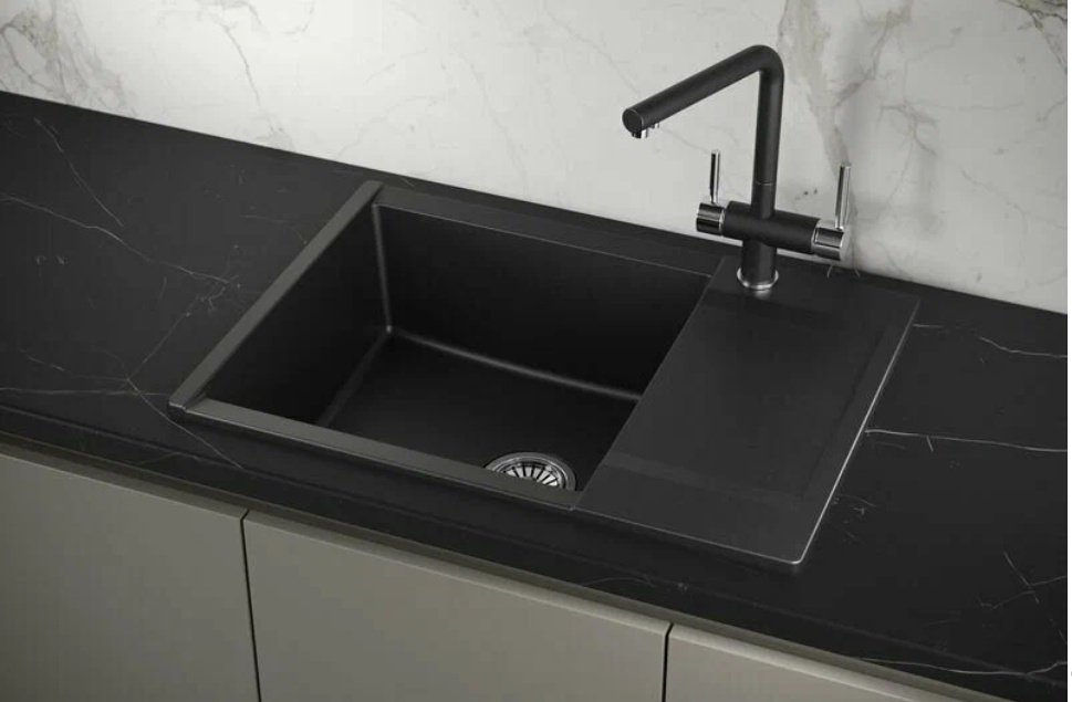 Кухонная мойка GRANULA ESTETICA ES-7003 врезная 70х50х20 см, кварцевый песок купить,0