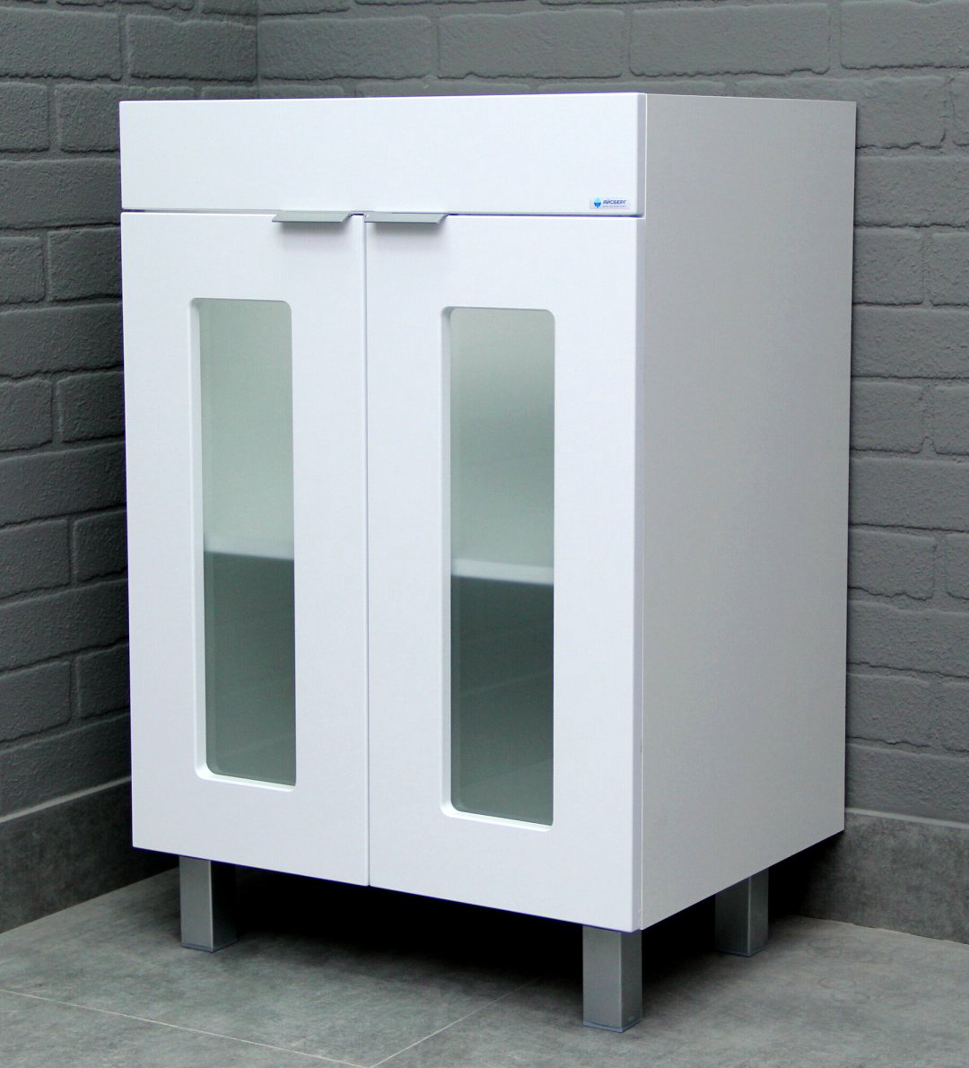 Тумба с раковиной Kabinka.kz Кристалл 56x82x43.4см белый купить,NaN