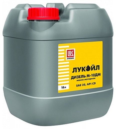 Моторное масло Минеральное ЛУКОЙЛ М-10ДМ 30 18 л купить,0