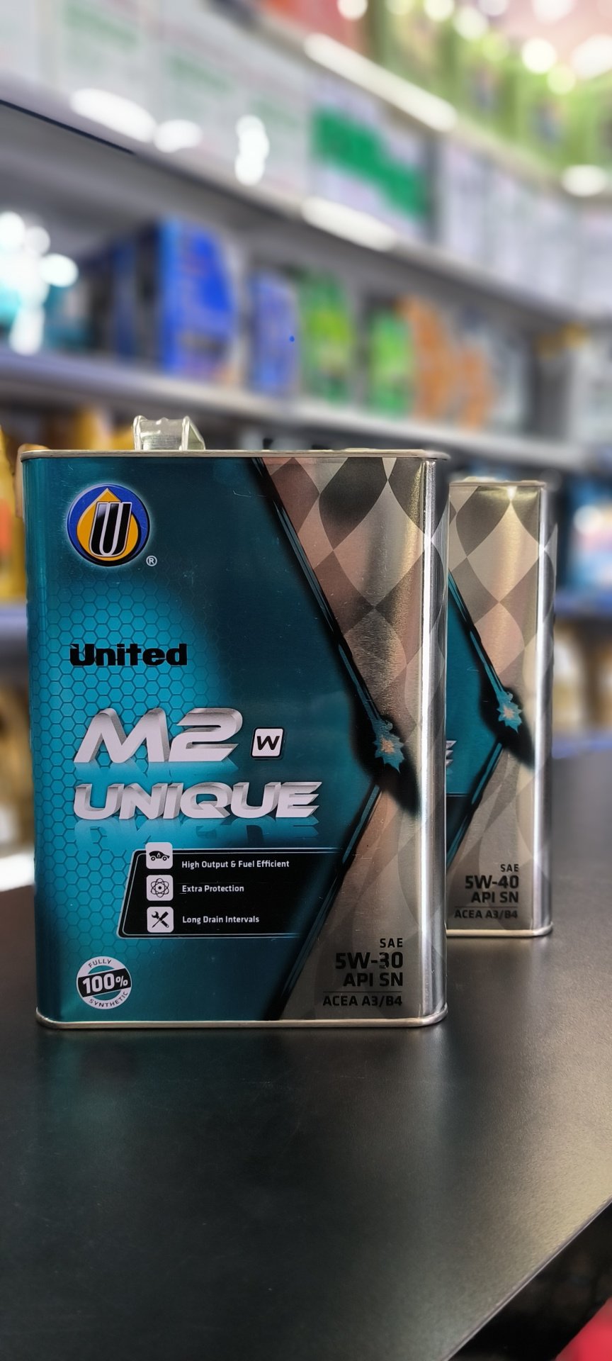 Моторное масло Синтетическое United Oil M2 Unique 5W-30 1 л