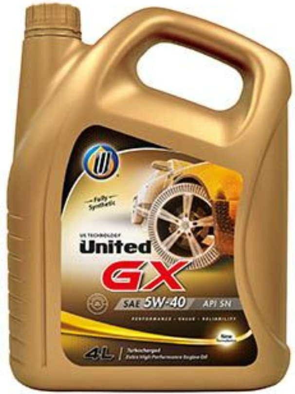 Моторное масло Синтетическое United Oil GX 5W-40 4 л купить,NaN