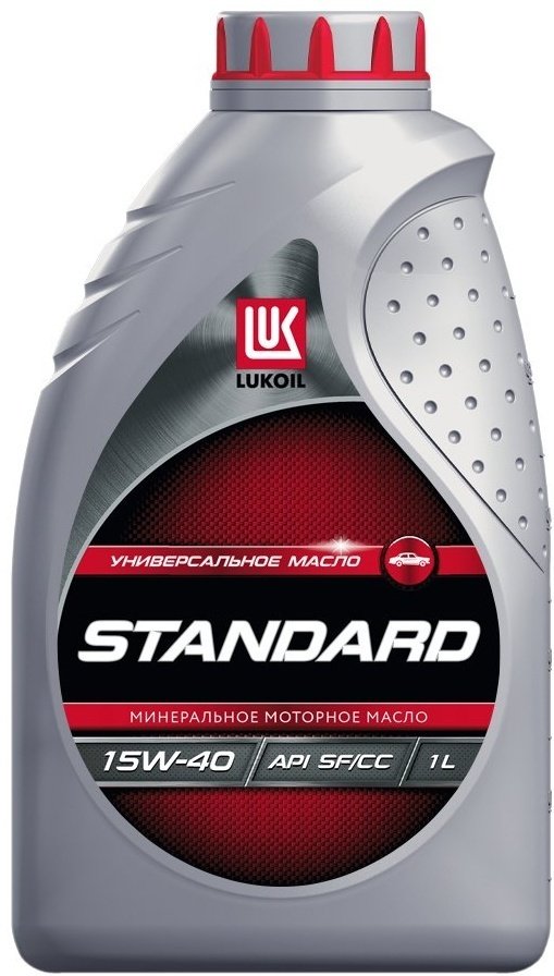 Моторное масло Минеральное ЛУКОЙЛ Standart 15W-40 1 л