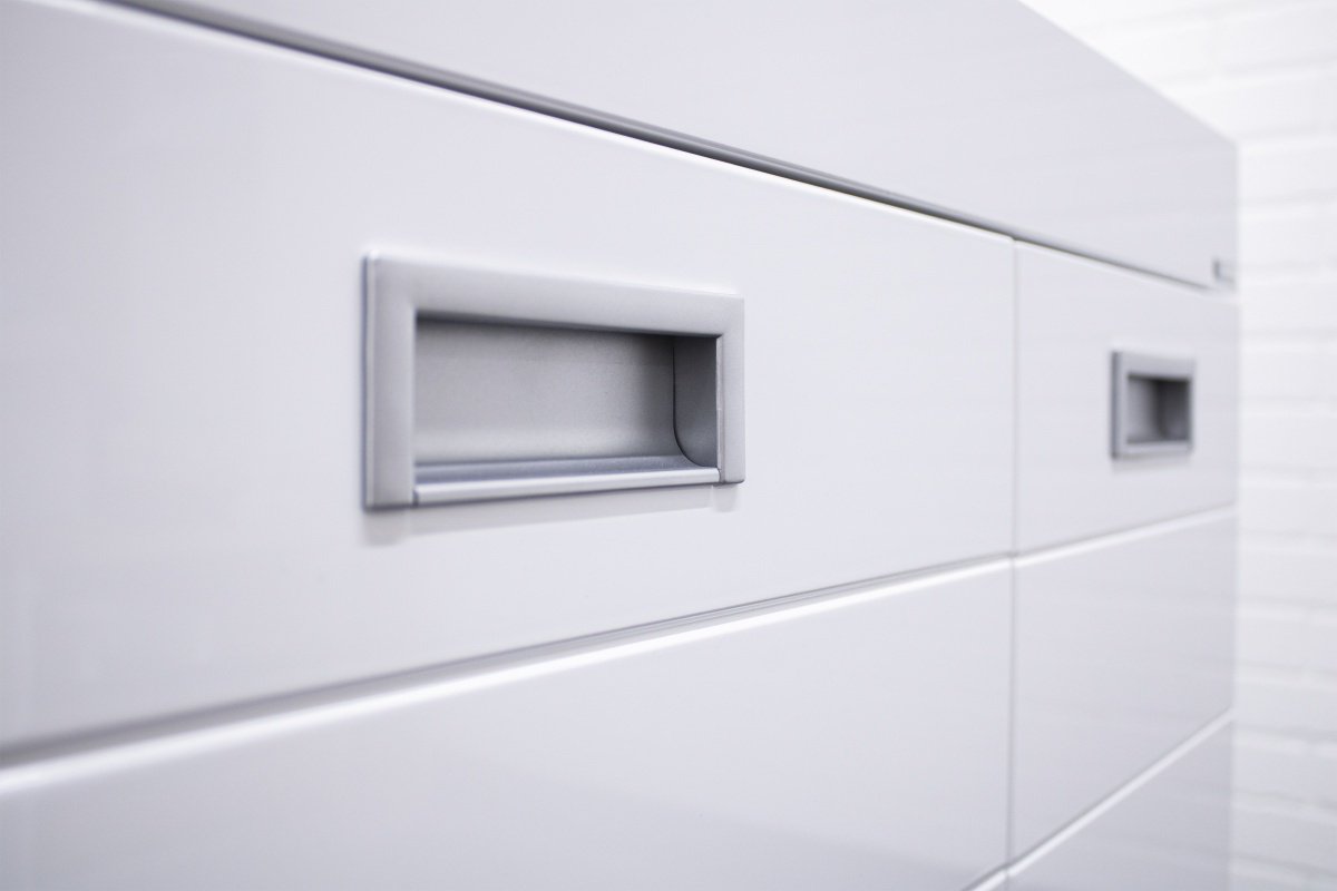 Тумба с раковиной KABINKA.KZ &#34;Elen 75&#34; Cube , 72.6x82x44 см, белый