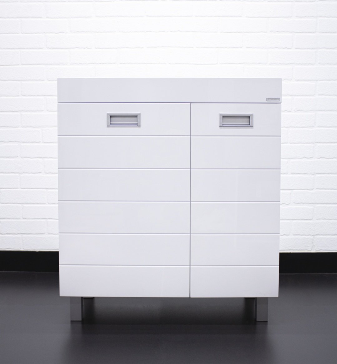Тумба с раковиной KABINKA.KZ "Elen 75" Cube , 72.6x82x44 см, белый купить,NaN