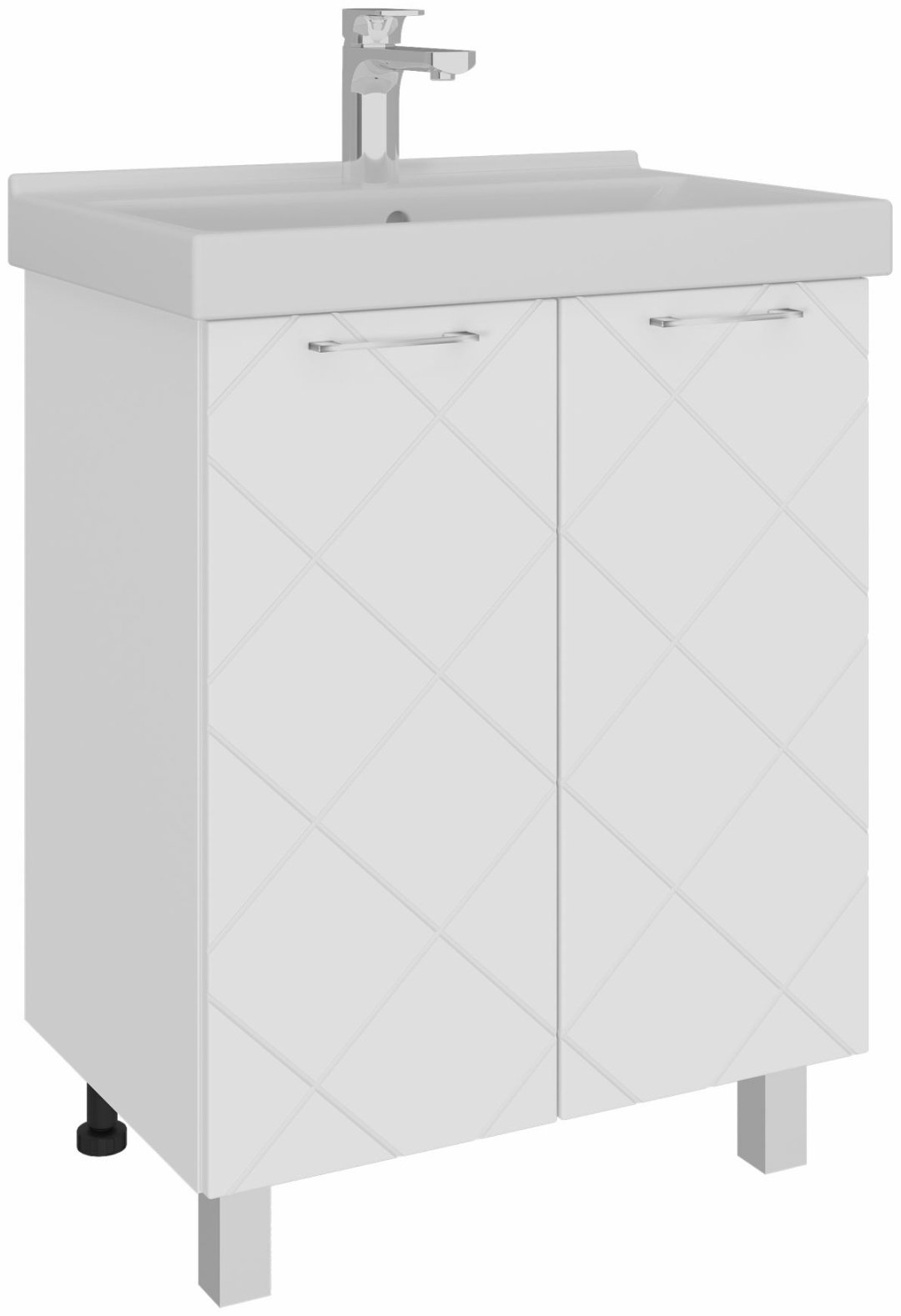 Тумба с раковиной AVK ТР 2Двери 50 Астра 50x70x40см белый купить,NaN