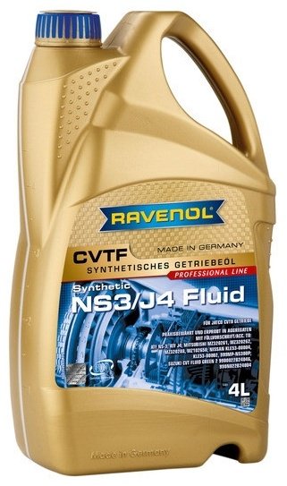 Моторное масло Синтетическое RAVENOL CVTF NS3/J4 Fluid отсутствует 4 л