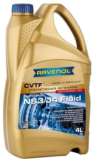 Моторное масло Синтетическое RAVENOL CVTF NS3/J4 Fluid отсутствует 4 л купить,NaN
