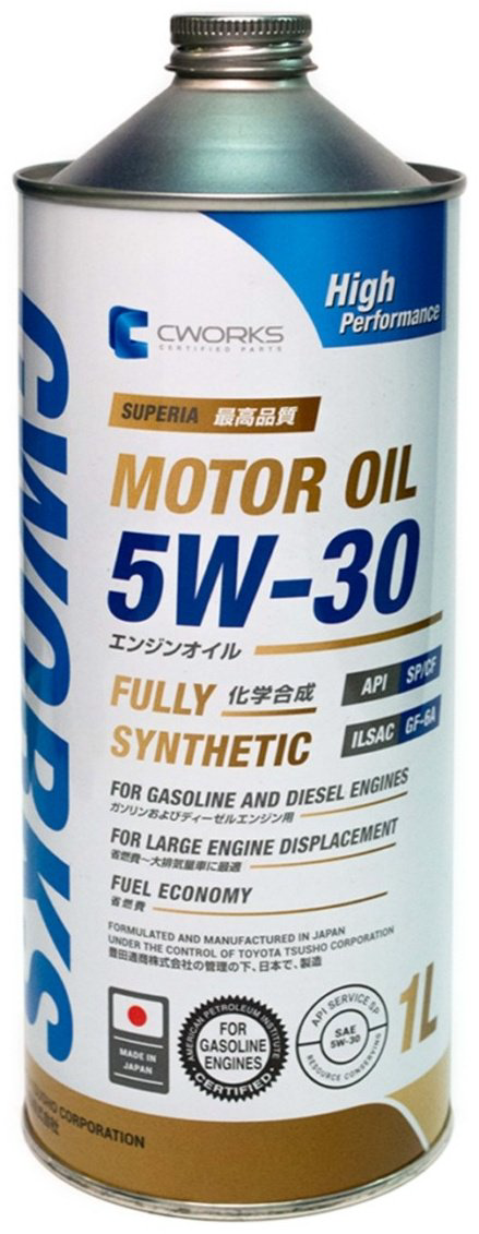 Моторное масло Синтетическое CWORKS Superia 5W-30 1 л купить,14600