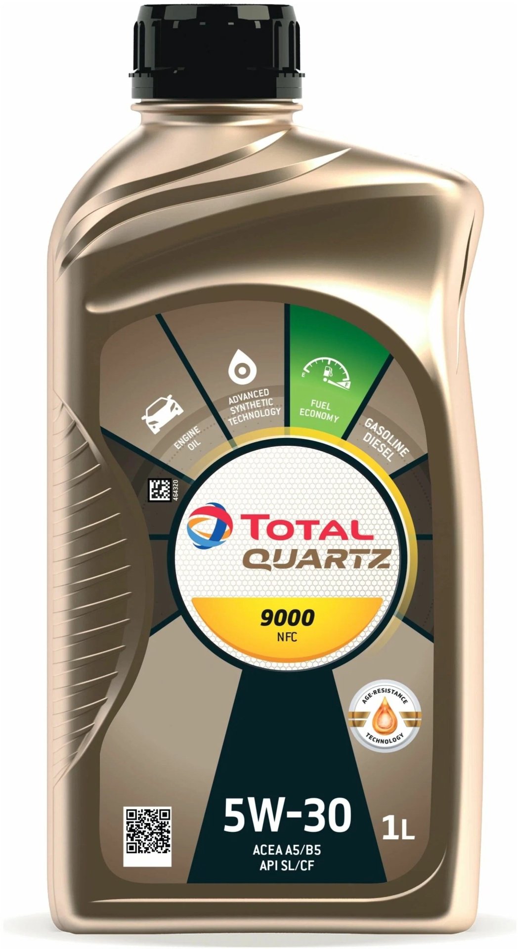 Моторное масло Синтетическое Total Quartz 9000 FUTURE NFC 5W-30 1 л