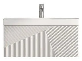 Тумба с раковиной KABINKA.KZ EDGE 700, 70x39.7x39.5 см, белый