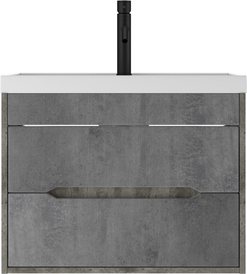 Тумба с раковиной KABINKA.KZ "Bazis 70" Loft В2 , 69x51x44.5 см, серый купить,NaN