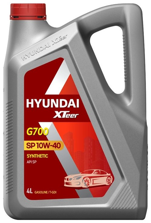 Моторное масло Синтетическое Hyundai XTeer Gasoline G700 10W-40 4 л купить,NaN