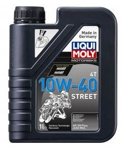 Моторное масло Синтетическое LIQUI MOLY STREET 4T 10W-40 1 л купить,NaN