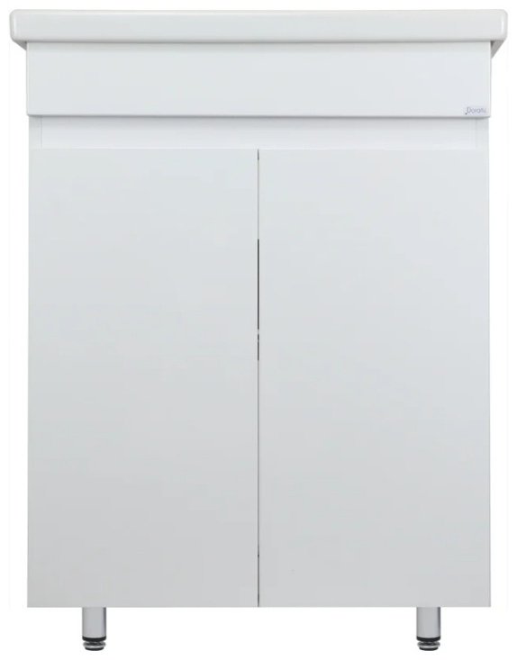 Тумба с раковиной KABINKA.KZ Евгения, 56.5x80x42.4 см, белый