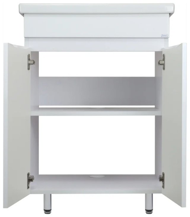 Тумба с раковиной KABINKA.KZ Евгения, 56.5x80x42.4 см, белый